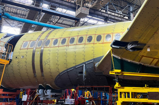 Strength tests of the SSJ New aircraft will begin in January 2023