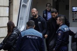 Un tribunal roumain confirme la détention de l'influenceur Andrew Tate