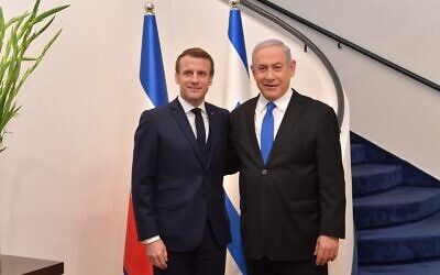 Netanyahu rencontrera Macron à Paris lors de son deuxième voyage à l'étranger depuis son retour au pouvoir