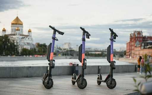 Moscow authorities plan to increase the number of rental scooters in the city by a third