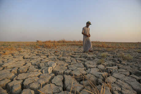 De vervelende droogte in Syrië, Irak en Iran zou niet zijn gebeurd zonder de klimaatverandering