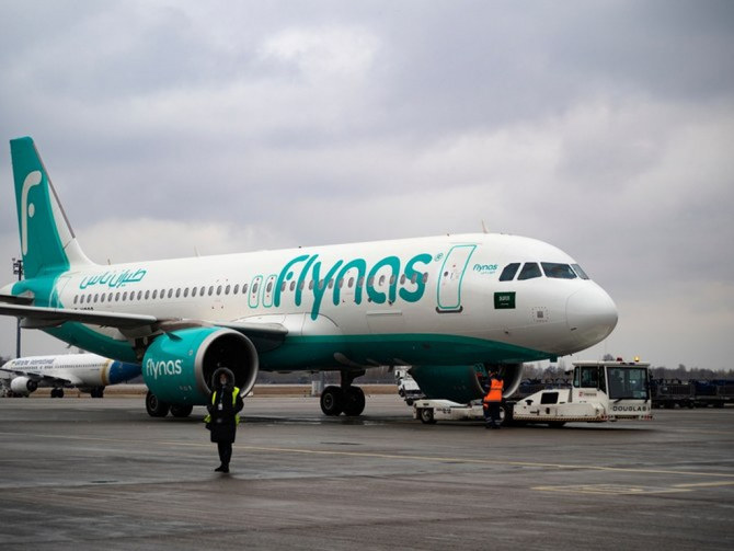 Die Billigfluggesellschaft Flynas bietet ab Jeddah Direktflüge nach Mumbai und Asmara an