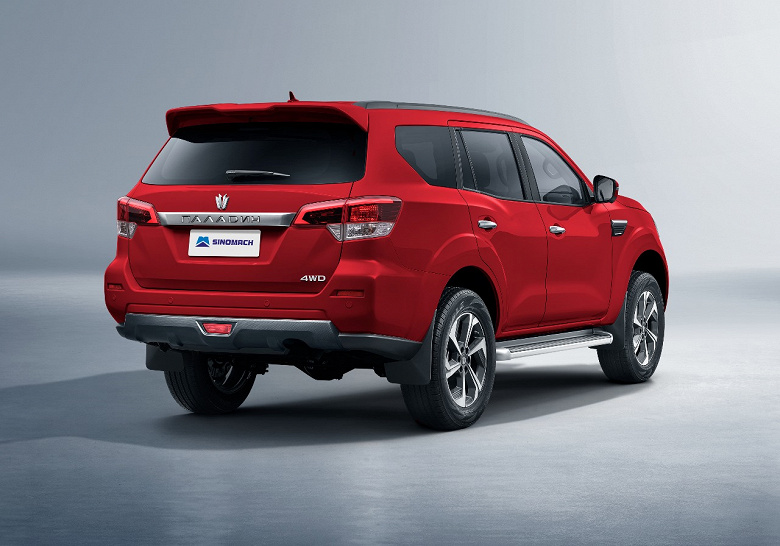 “Paladin” is coming out in Russia - a competitor to the Haval H9 and Toyota Land Cruiser Prado