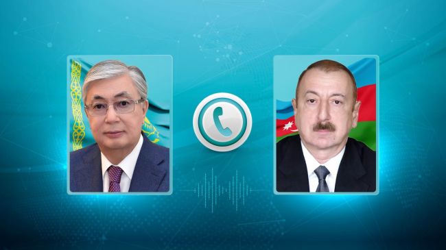 Tokayev congratulated Aliyev on his re-election as head of Azerbaijan