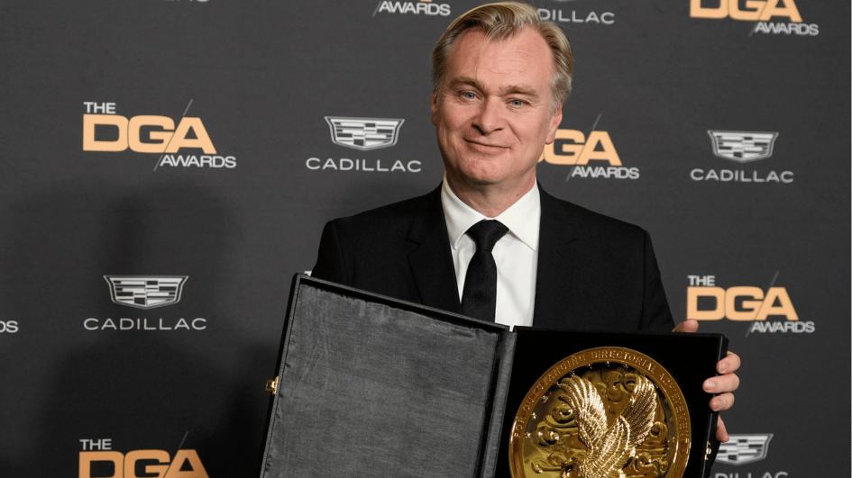 Christopher Nolan vince il premio come miglior regista