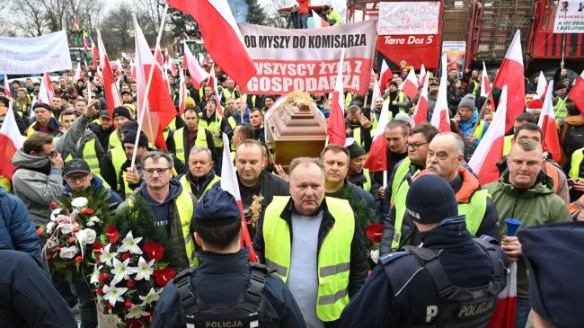 Shmygal klaagde bij Tusk over de “radicale retoriek” van Poolse boeren
