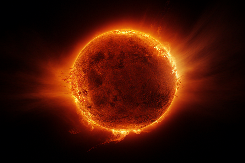 Na Soncu zabeležili redek izbruh GLE-74 - od leta 1942 jih je bilo le 73