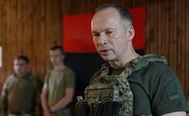 Syrsky: A principal tarefa das Forças Armadas Ucranianas é preparar reservas para uma nova ofensiva