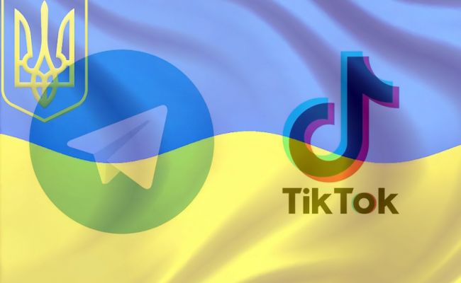 Ukrajina želi uvesti vojaško cenzuro ter prepovedati Telegram in TikTok